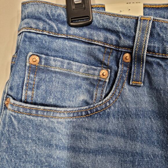 Levi's Premium 501 Skinny High-rise Women's Jeans Jive Ship - Medium Wash 29x28 - Picture 8 of 9